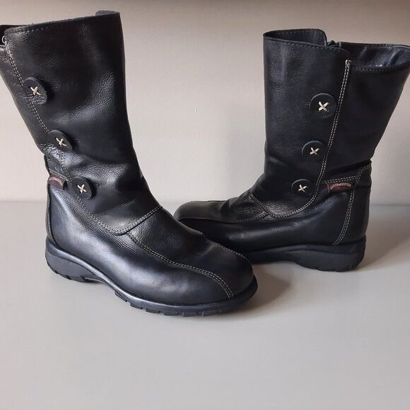 Saute-Mouton - Adriana Leather Boots w/ Zipper - Size 9 - 9.5. - Picture 1 of 13